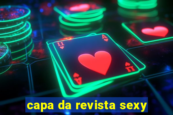 capa da revista sexy